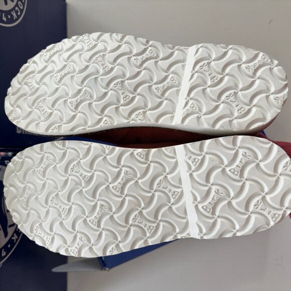 NIB | Birkenstock Suede Delano Lace Up Shoe in Coral Narrow Size EU 38 - Picture 7 of 9